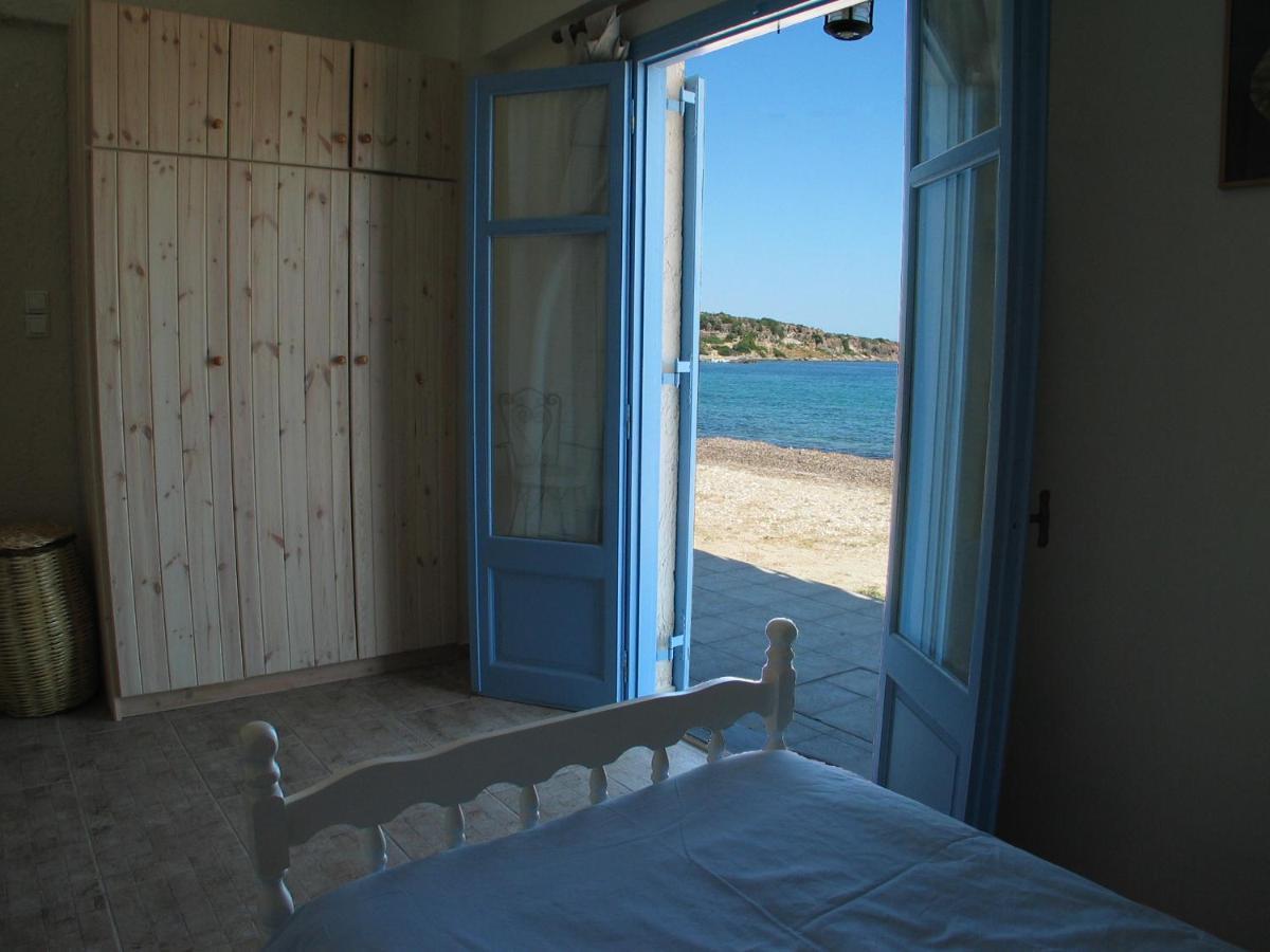 Kyparissis Beach Houses Skala Mistegnon Exterior foto